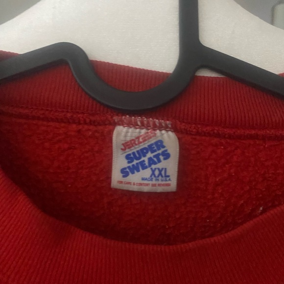 Vintage 1994 Wisconsin Badgers Rose Bowl Sweatshirt sz. XXL Jerzees Super Sweats - Picture 3 of 7